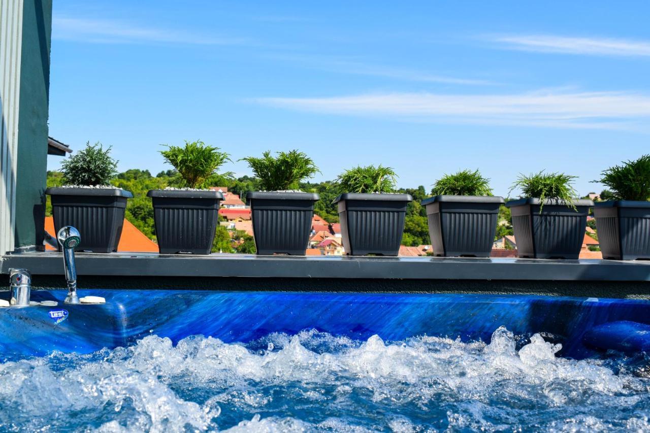 Heltau Jacuzzi Penthouse Cisnadie Екстер'єр фото