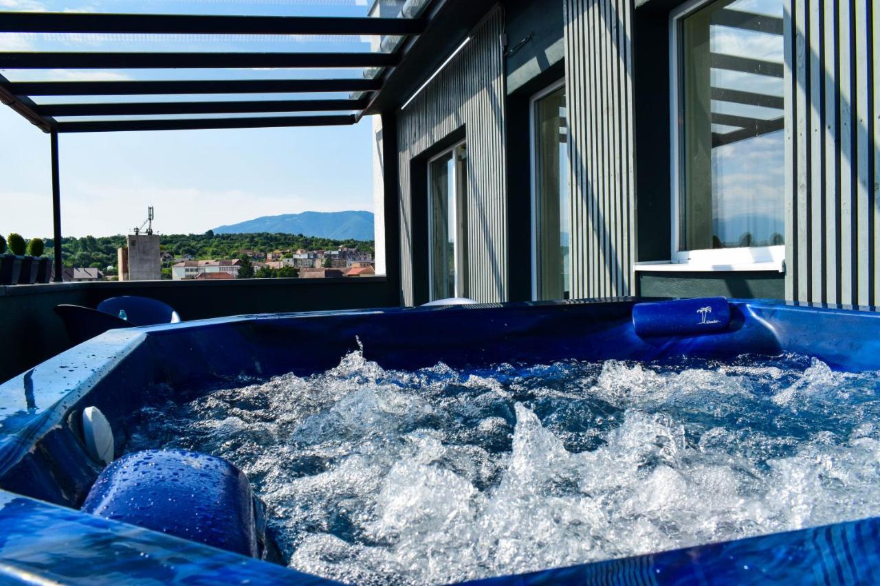 Heltau Jacuzzi Penthouse Cisnadie Екстер'єр фото